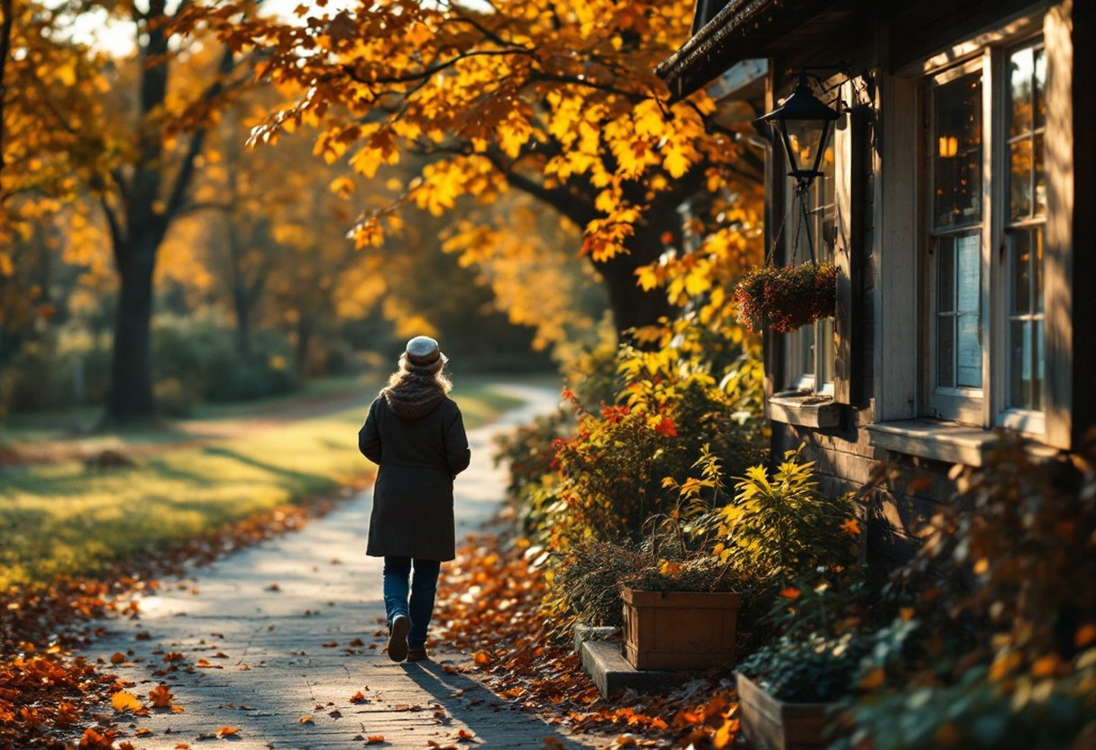 A seasonal outdoor scene in Culpeper